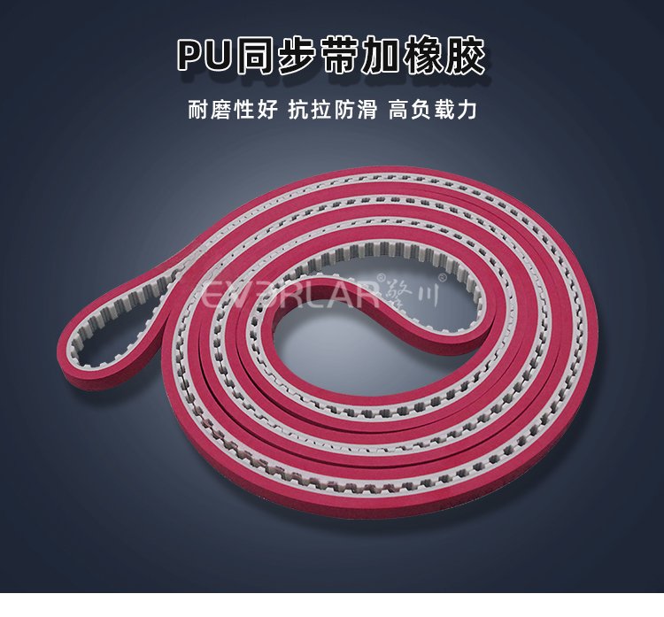 PU鋼絲開(kāi)口同步帶新解法：橡膠助力，動(dòng)力傳輸穩(wěn)又強(qiáng)